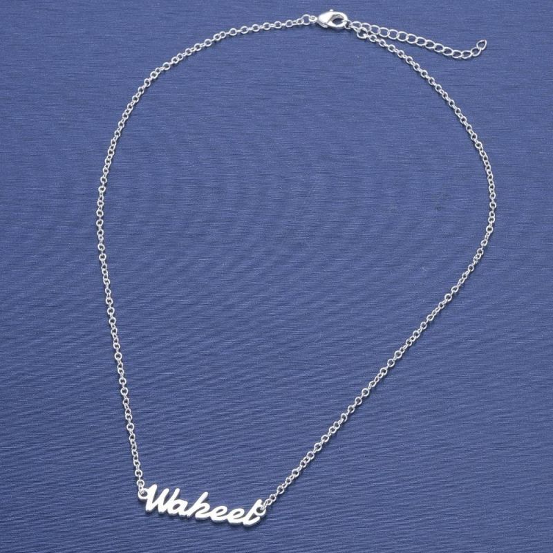 Wholesale Customized Name English Letter Word Stainless Steel Necklace