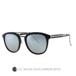 Acetate&Nylon Polarized Sunglasses, Ladies New Fashion Frame A19001-02