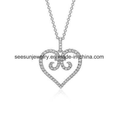 925 Silver Jewelry Heart Pendant
