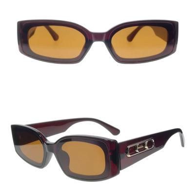 Rectangle Shape Retro Fashion Sunglasses Unisex
