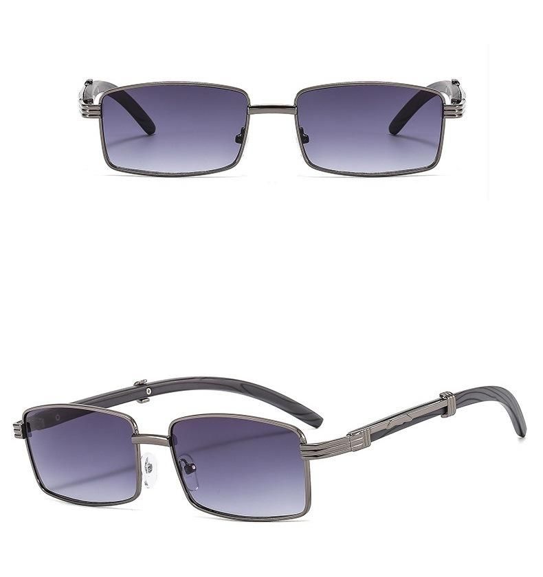 New Metal Small Square Sunglasses Sunscreen Sunglasses
