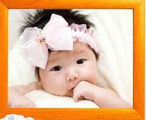 Baby Plum Bow Lace Hair Band, Children Baby Hair Accessories, Korean Baby Headband