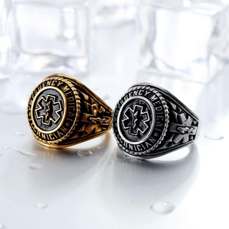 Stainless Steel Jewelry Mens Ring