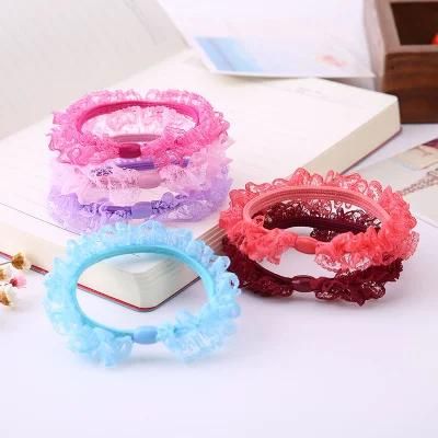 Multicolor Band with Lace Fashion Hair Band