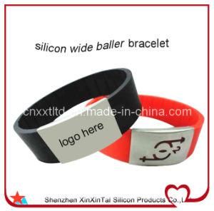 New Silicon Baller Bracelet with Stainless Steel Buckle (XXT 10018-27)