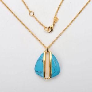 Hot New Factory Direct Sale Fashion Lady Necklace with Turquoise