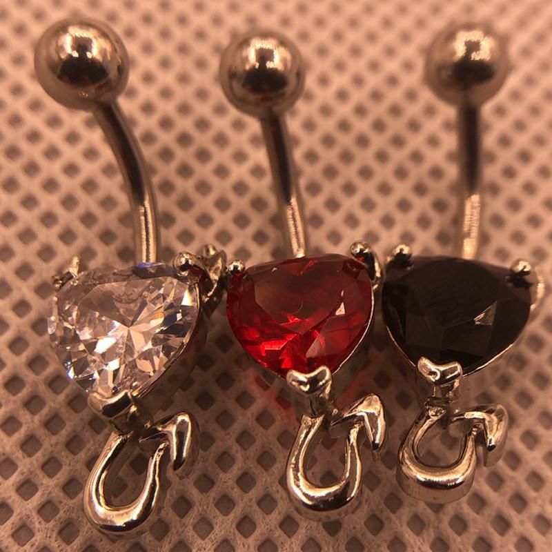 New 316L Surgical Steel Little Demon Belly Ring Body Jewelry Piercing