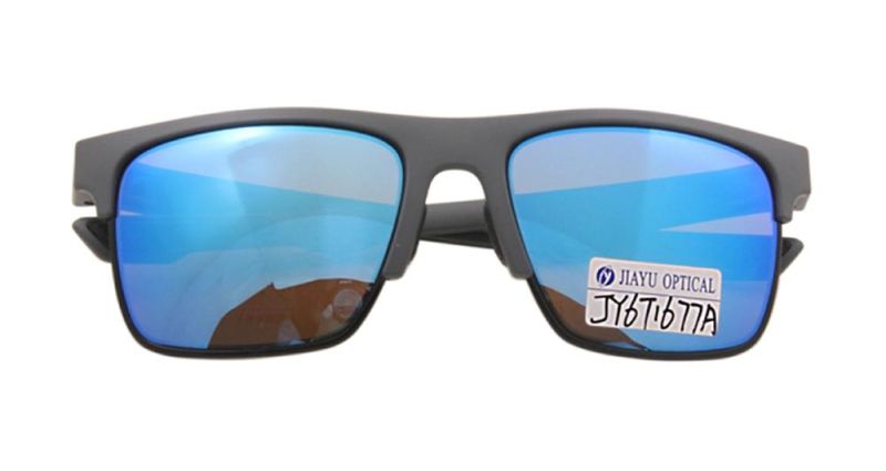 Tr90 Frame Anti-Slip Interchangeable Lenses Mirrored Polarized Men Sunglasses