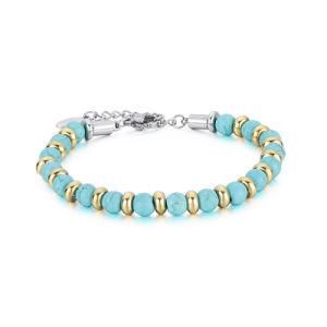 Artificial Crystal Charm Women Synthetic Tourmaline Chain Beads Bracelet
