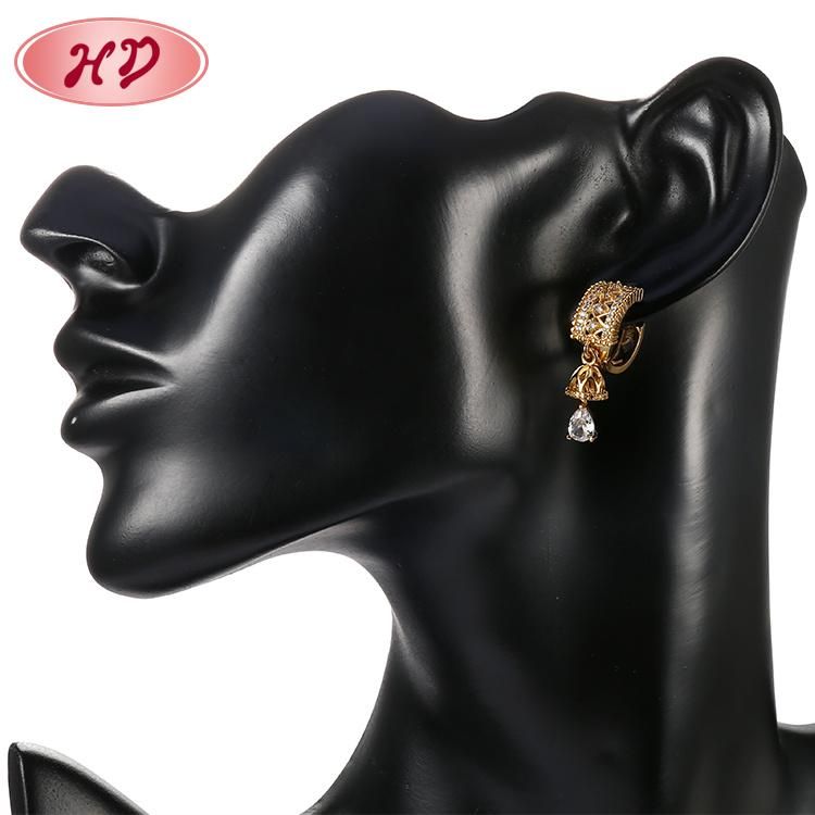 Fashion High Quality 24K Gold Color Luxury Earring