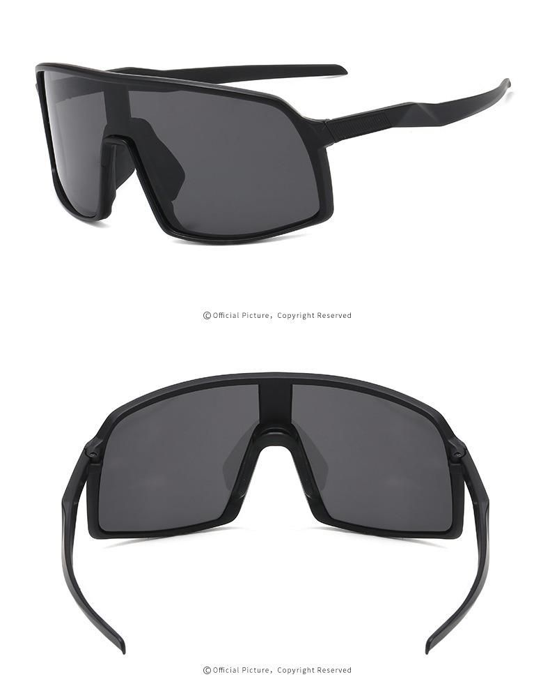 Big Frame PC Lens Windproof Cycling Sport UV400 Protection Outdoor Sunglasses for Men Women