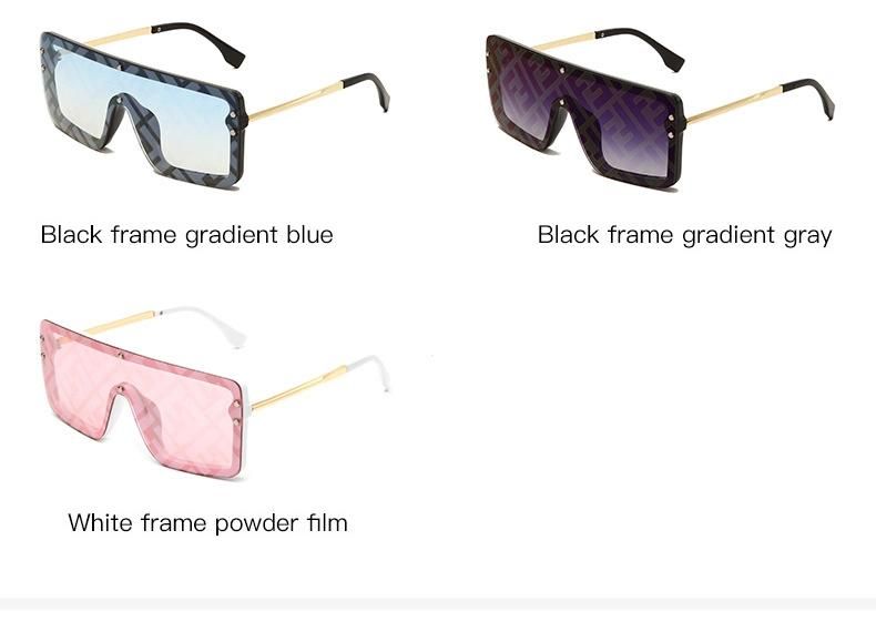 2022 Women Best Hot Selling Sun Glasses Colorful Square Frame UV400 CE Cheap Wholesale Fancy Fashion Trendy Sunglasses