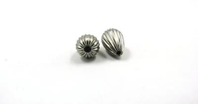 Metal Ball Stainless Steel Waterdrop Bead for Jewelry