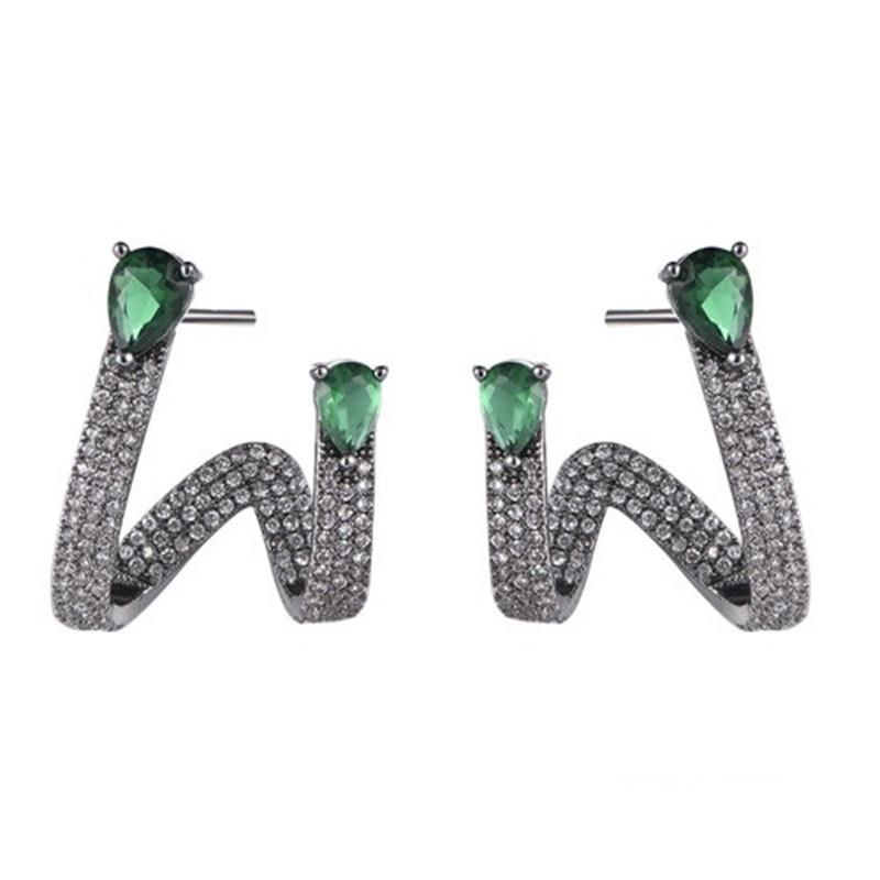 925 Silver U Shape Fashion Earring for Girls