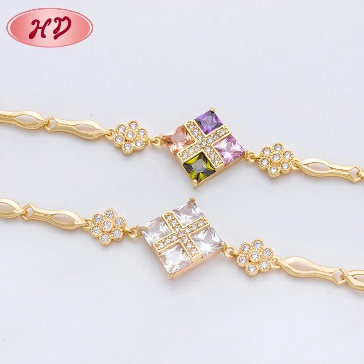 2020 New Dubai Gold Jewelry Volcanic Stone Handcuff Bracelet