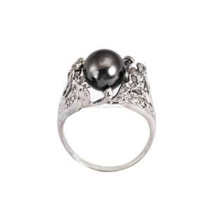 Imitation Pearl Finger Ring (HR1A432)