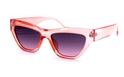 Women Translucent Retro Trapezoid Cat Eye Polarized Fashion Sunglasses