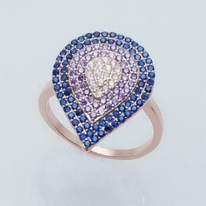 Latest Fashion 925 Sterling Silver Jewelry with Zircon Stones