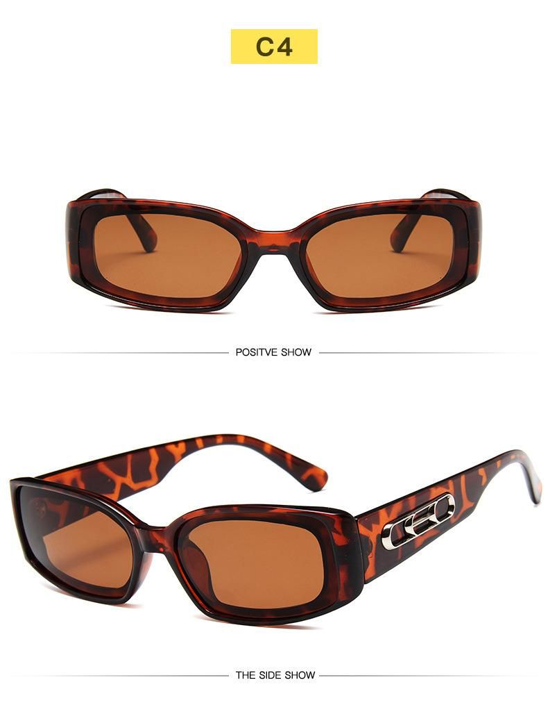 2020 Occident Style Retro Square Wide-Leg Sunglasses