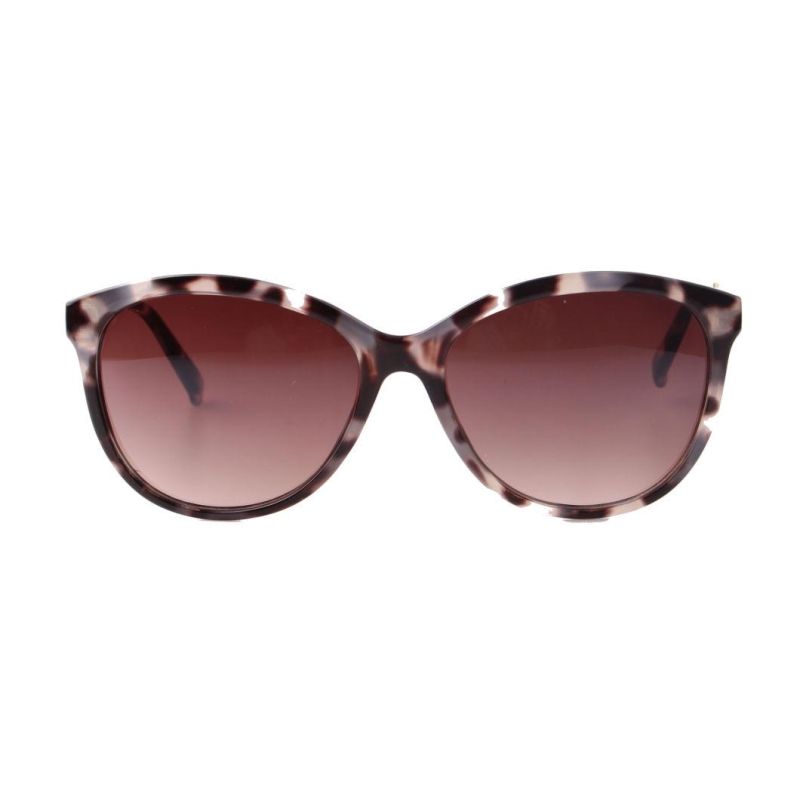 2018 Very Simple Women Fashion Sunglasses with Metal Temples