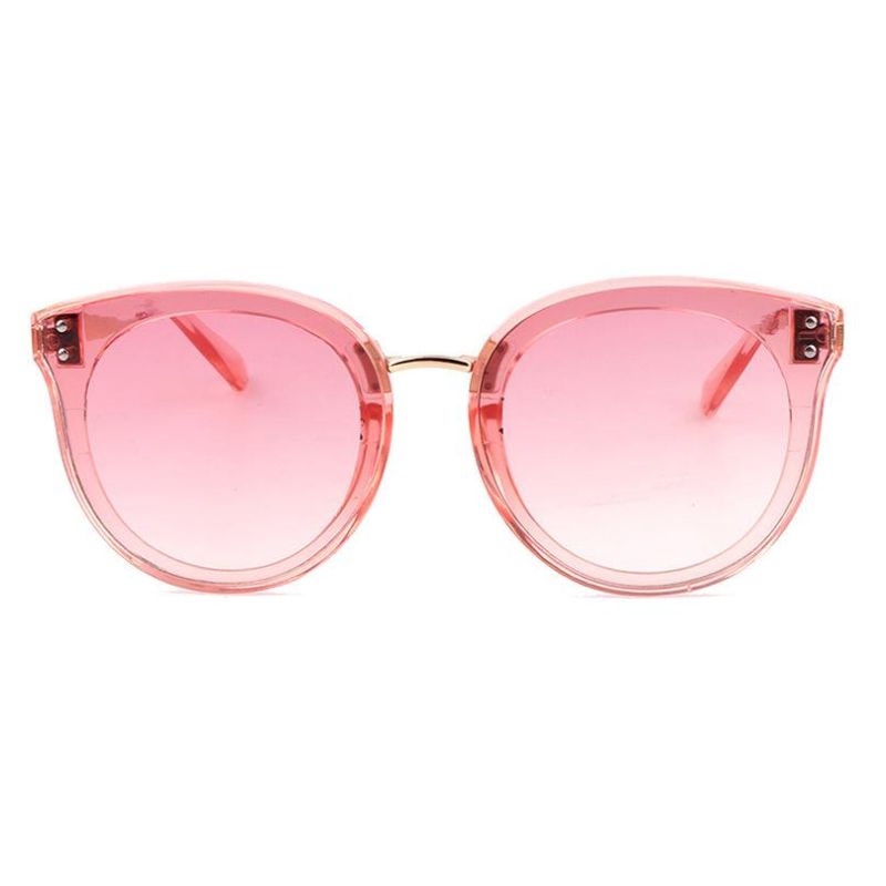 2017 Hot Selling Cat Eye Fashion Sunglasses with Flat Lens