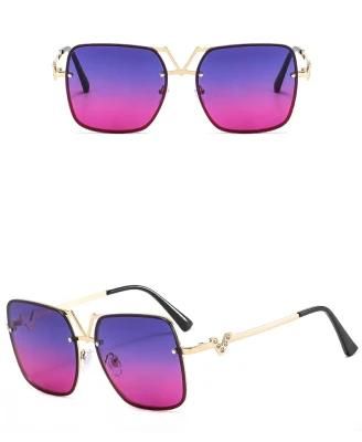 2022 Metal Fashion Cheap Sunglasses Diamond Ladies Sunglasses