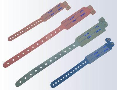 2020 Newest Colorful Disposable Medical ID Band Named Bracelet