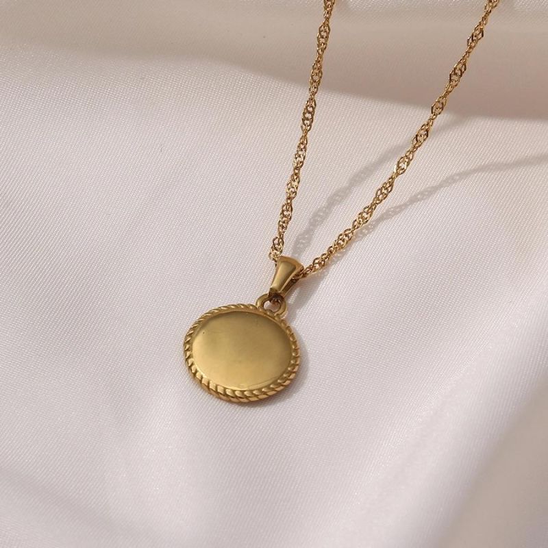 Manufacturer Custom Fashion jewellery High Quality Waterproof Mothers Day Jewelry Stainless Steel 18K Gold Plated Earring Necklace