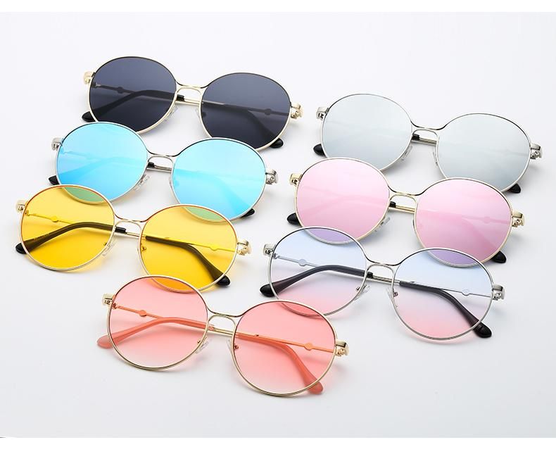 Sun Glasses Classic Cheap Promotional Gift Women Men Customized Logo Unisex Sunglasses Hot Sale Street Beat Frameless Sunglasses Men Women Fashion Rimless