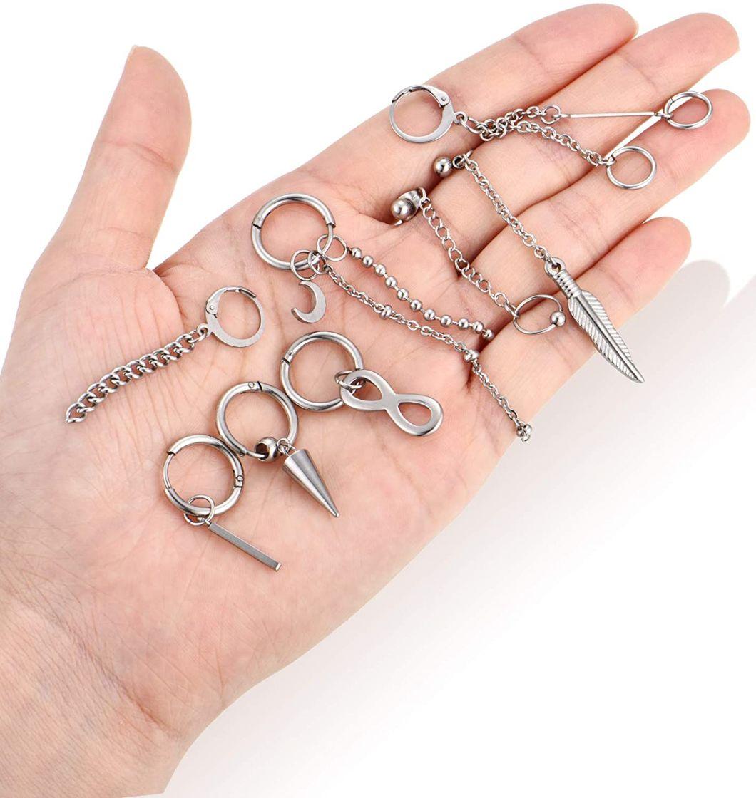 New Style Women Stainless Steel Drop Earring with Hook