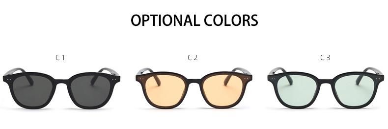 2022 Most Popular Double Slot Design New Nylon Detachable UV400 Lenses Tr90 Flexible Square Frame Fashion Sunglasses