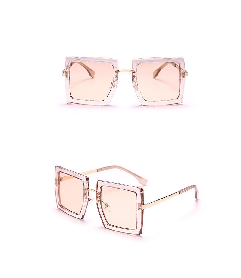 Hot Selling Fashion Square Shape Sunglasses with Polarized Lens