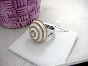 Fashion Stainless Steel Casting Jewelry Ring (RZ2935)