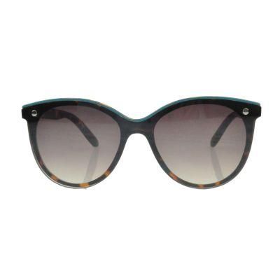 2018 Round Shape One Piece Flat Lens Sunglasses
