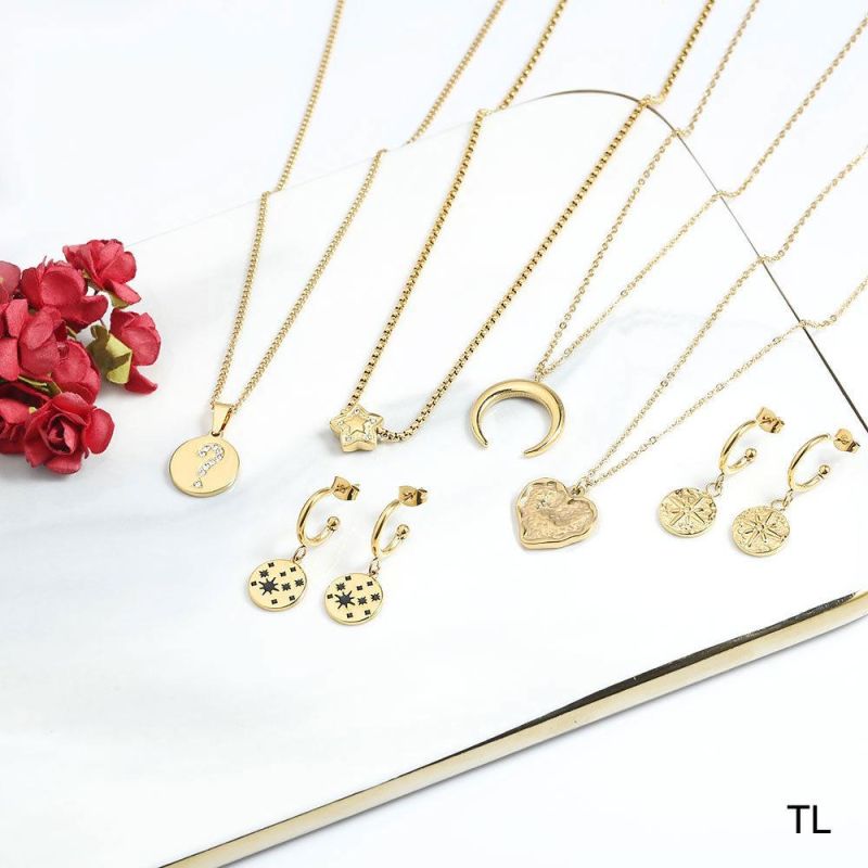 Manufacturer Custom High Quality Fashion jewellery Bijoux or 14K 18K 2022 New Arrivals Gold Jewelry Stainless Steel Non Tarnish Earring