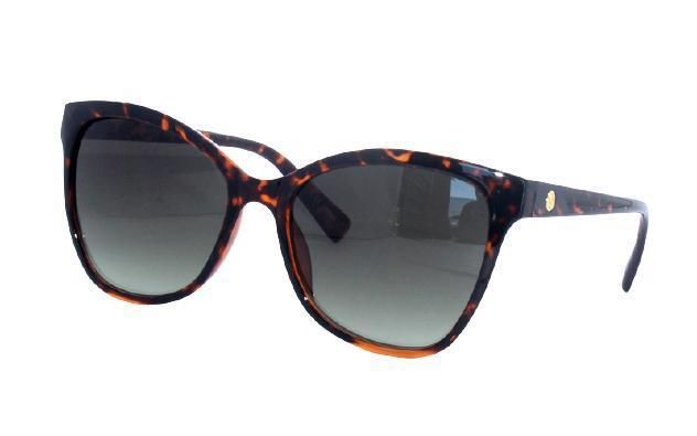 Classic Round Frame Gradient Sunglasses Women PC UV400 Sunglasses