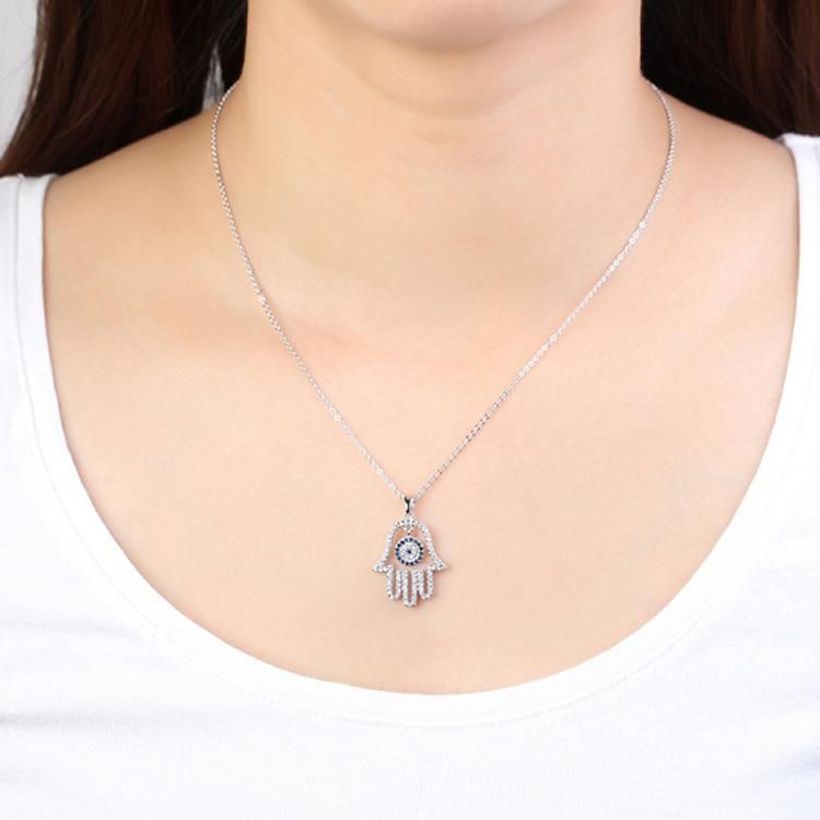 2019 New Fashion Popular Blue Eyes Necklace for Ladies