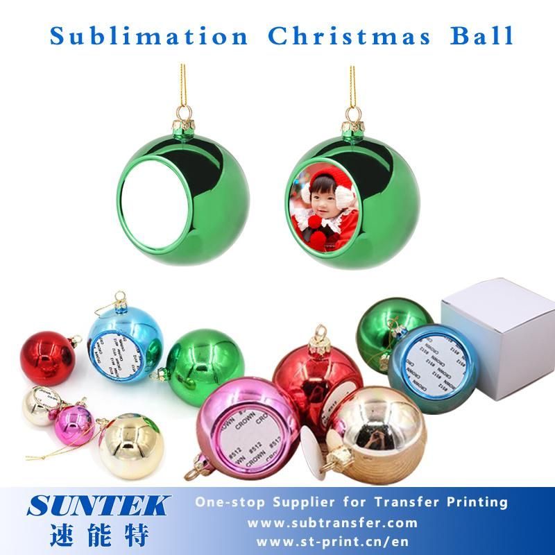 Bell Shape-Both Sides Printable MDF Christmas Ornaments