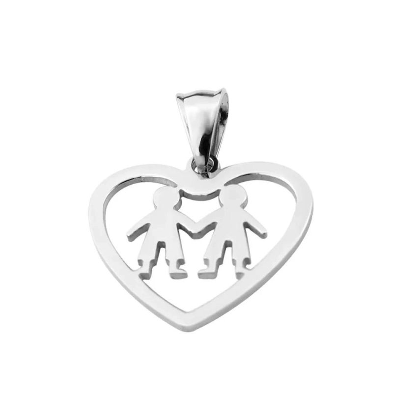 Custom Couple Jewelry Pendant Tag