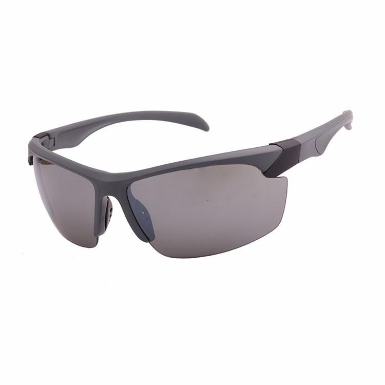2019 Big Lens Black Frame Sports Sunglasses