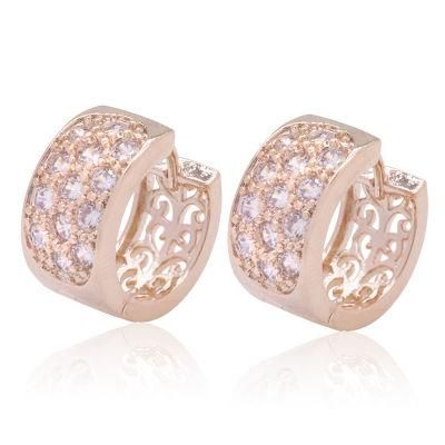 Fashion Lady Luxury Charm Zircon Earrings