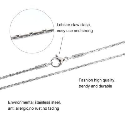 Hot Selling 18K Gold Plated Stainless Steel Round Wire Cable Boston Chain Jewelry for Beaded Necklace Bracelet Design