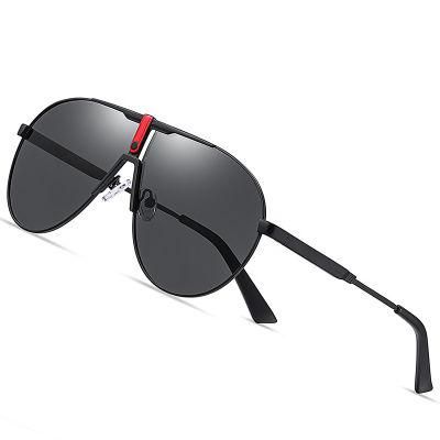 Fashion Style Polarized Sun Glasses UV400 Metal Sunglasses for Men 3347