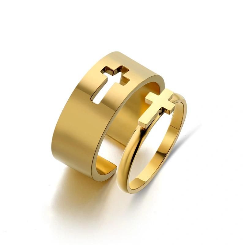 Simple Fashion Jewelry Titanium Steel Ring Wholesale Love Ring
