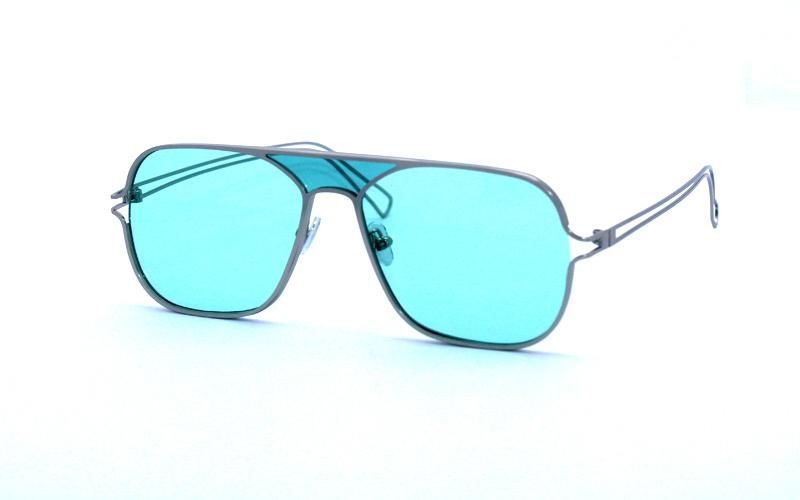 100% UVA/UVB Protection Polycarbonate Lenses Fashion Design Round Shape Metal Sunglasses