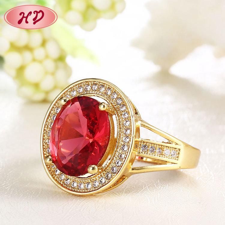 Gift Items Low Cost Wedding Diamond Jewelry 8K Gold Diamond Engagement Ring