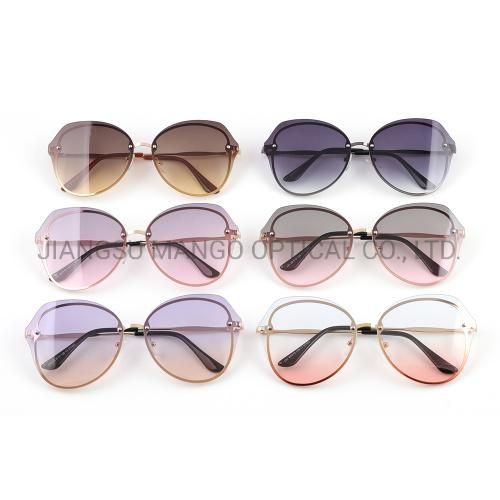 Big Shades with Alloy Frame Inner Egg Sunglasses