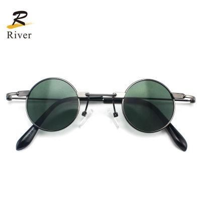 Hot Selling Custom Logo Ready Funny Metal Frame Unisex Sunglasses