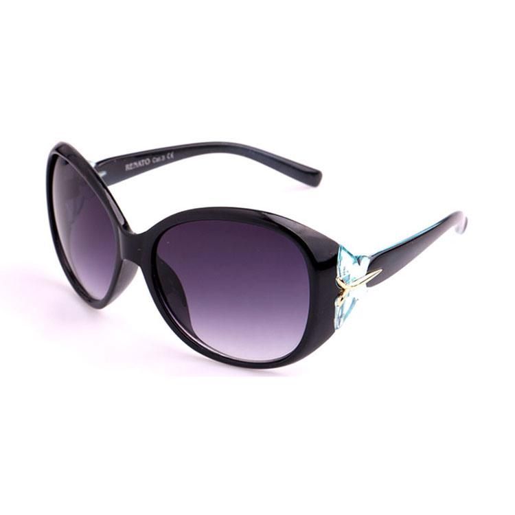Latest Fashion Oval Sunglass with Butterfly