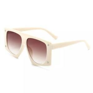 Big Frame Rice Nail Sunglasses Square Retro Fashion Sunglass